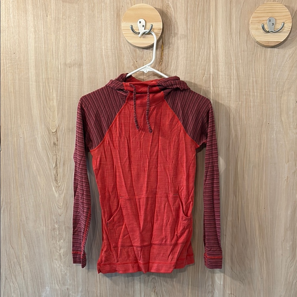 Striped Smartwool Hoodie